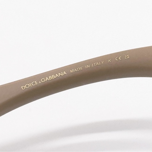 NEW DOLCE&GABBANA DG6197 3292/87 BEIGE UNISEX SUNGLASSES DG6197 329287